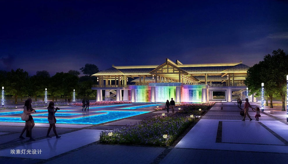 贵州旧州山里江南旅游项目-埃素灯光设计