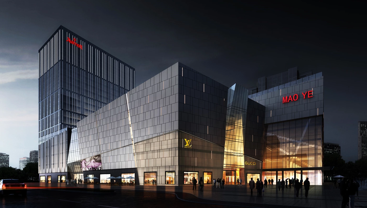 包头茂业天地综合体项目照明设计