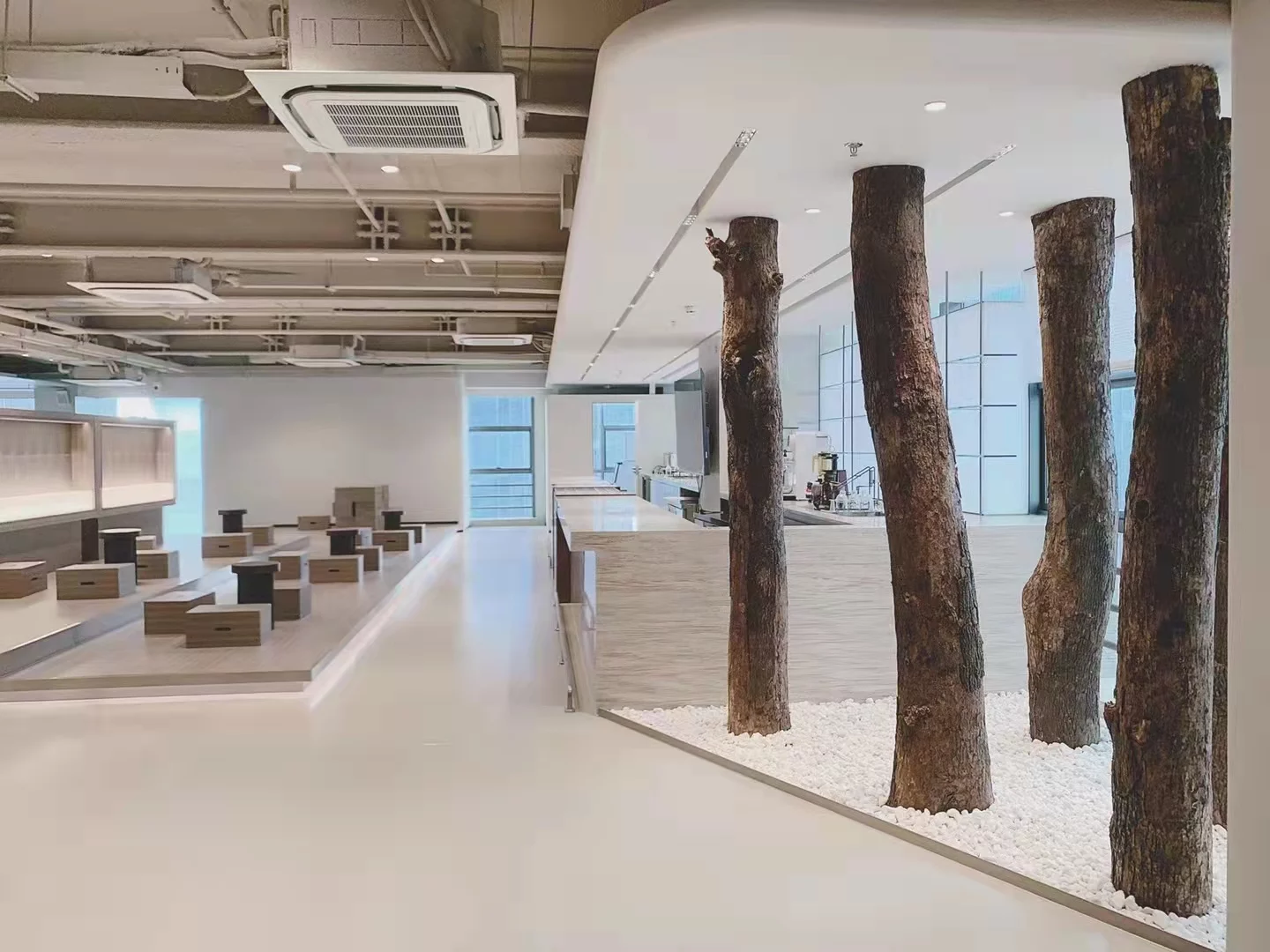 新荣阳罗湖泰富广场办公室照明设计--埃素灯光设计