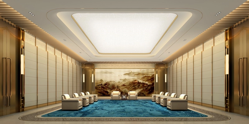 武汉沌口体育中心室内照明设计