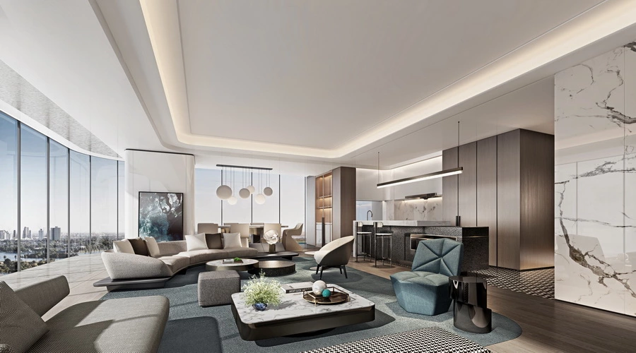 成都新希望·D10-B样板房照明设计