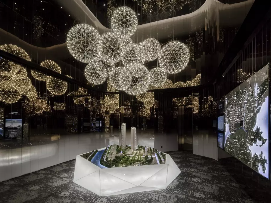 深谷寻宝之中海天钻营销中心照明设计