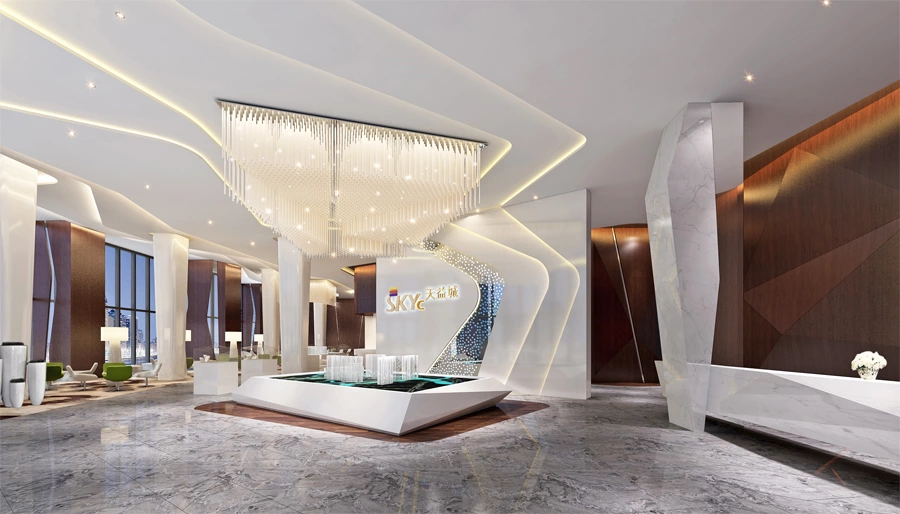 天益国际销售中心灯光顾问