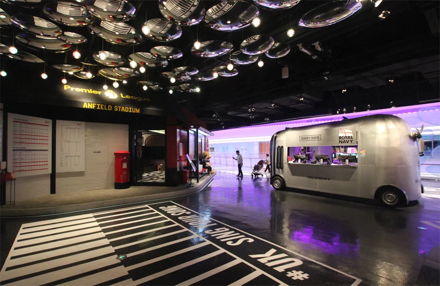 骑光穿越 | 埃素灯光设计营造主题街区场景化娱乐新体验#UK KTV