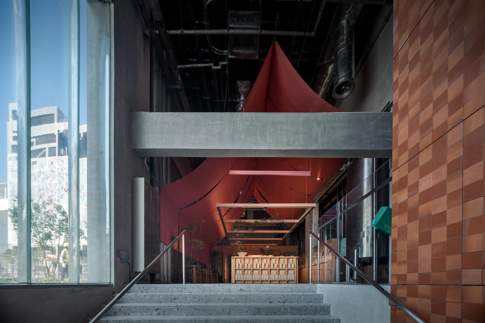 骏荼家2022双年展灯光设计--埃素灯光设计案例