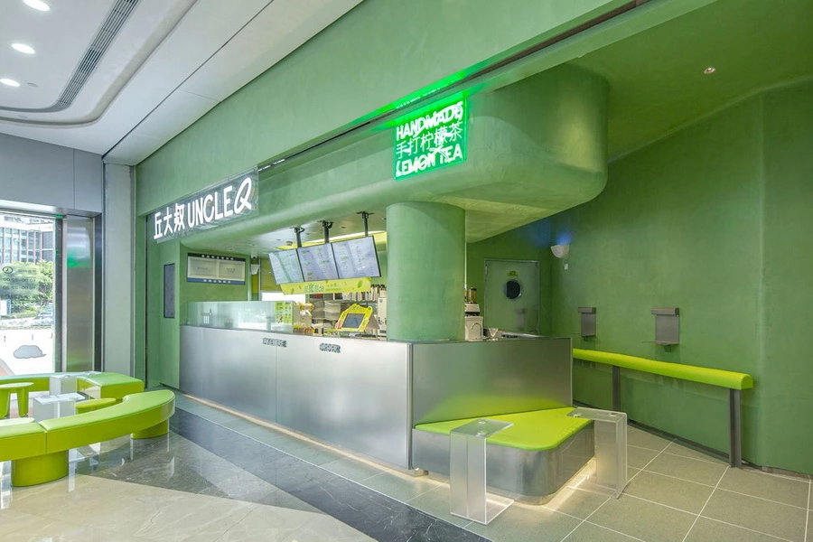 丘大叔百佳华店照明设计--埃素灯光设计