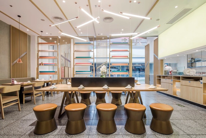 九毛九苏州店室内照明设计--埃素灯光设计