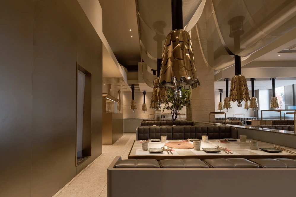 汉阳馆深业上城店室内照明设计--埃素灯光设计