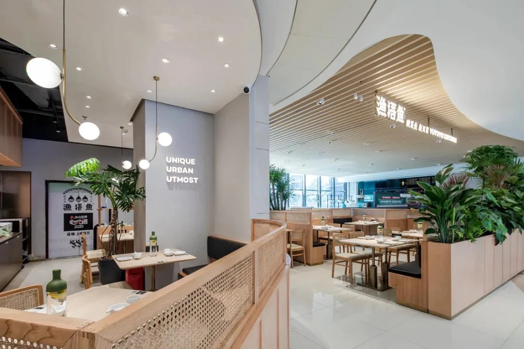 渔语鱼深圳万象汇店照明设计--埃素灯光设计