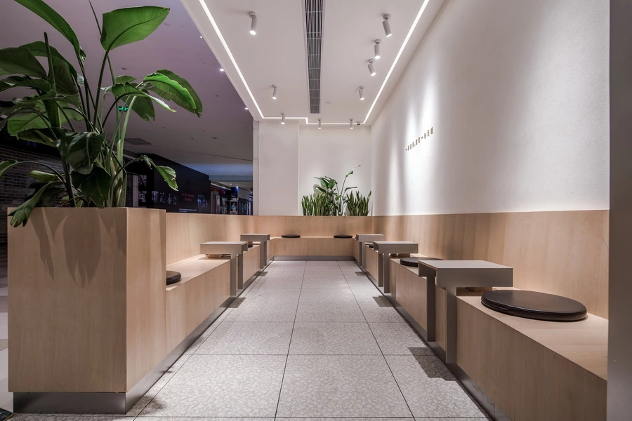 埃素灯光设计案例之喜茶海雅缤纷城店照明设计