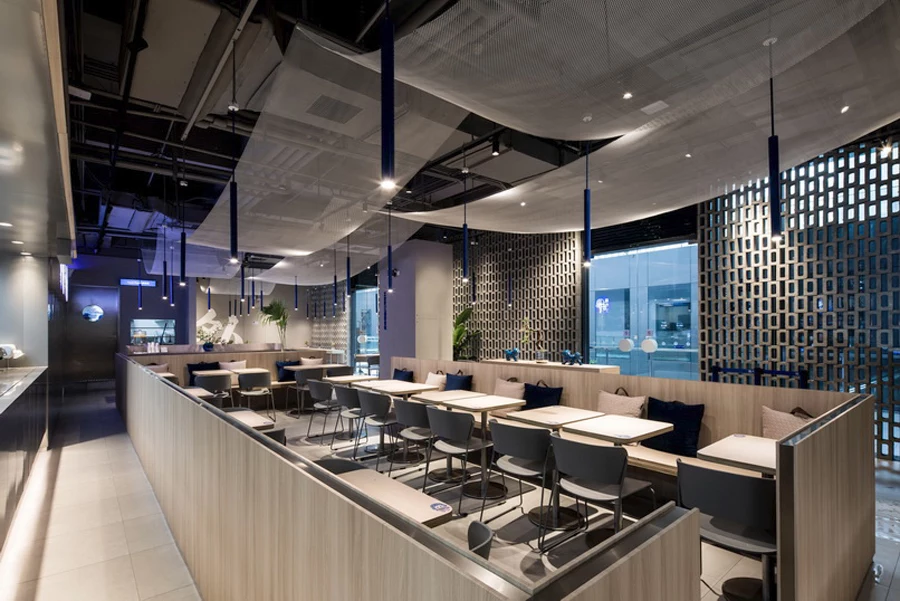 陇外上海徐汇店照明设计