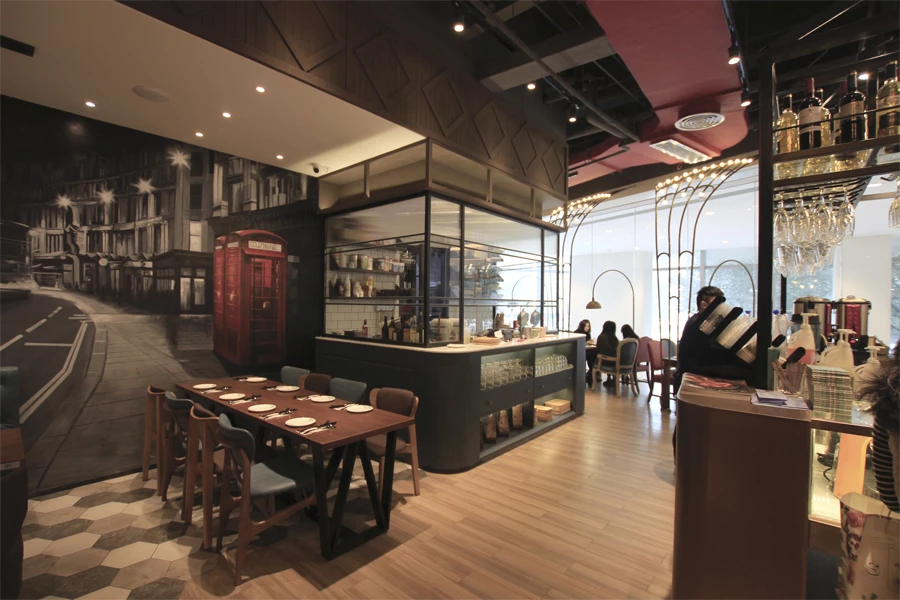 埃素灯光设计--espuma西班牙餐厅照明