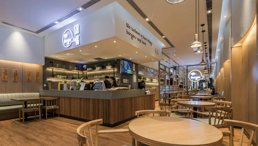 埃素灯光设计之堡嗝餐厅灯光设计顾问