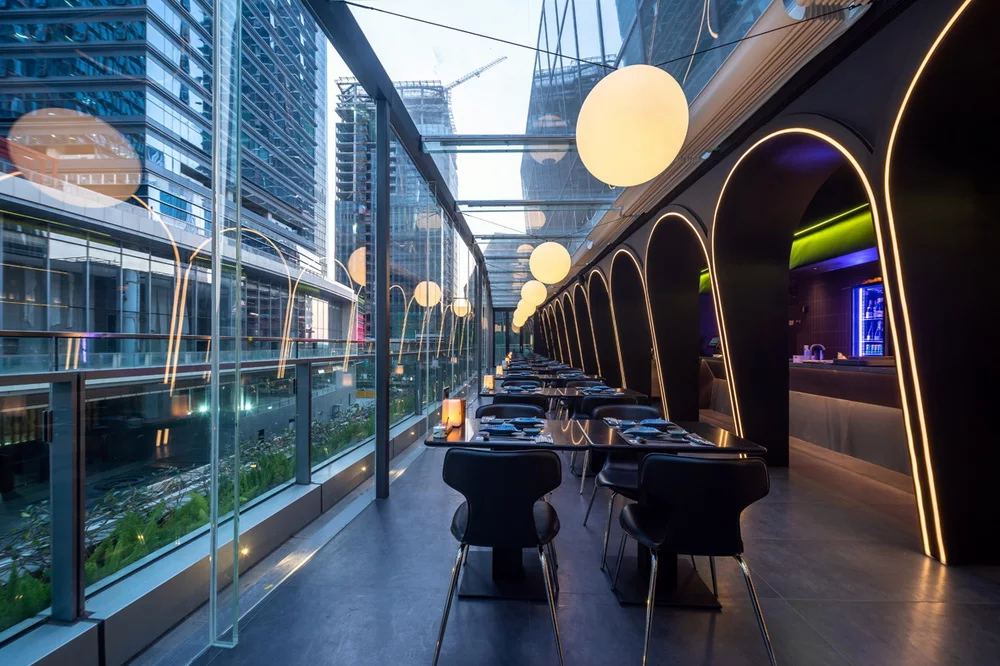 烧鸟串烧照明设计--埃素灯光设计案例